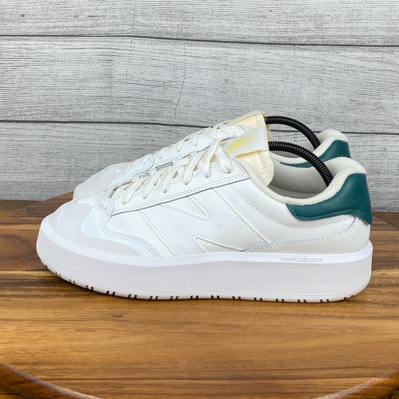 New Balance CT302 White Vintage Teal Maize Sneakers CT302LF Men’s Shoe Size 9.5